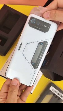 Rog phone 6 pro unboxing and quick overview #rogphone6pro #unboxing #overview #asmr #trendingtech