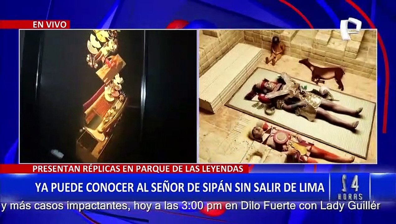 Parque de las Leyendas: Presentan réplica de la...