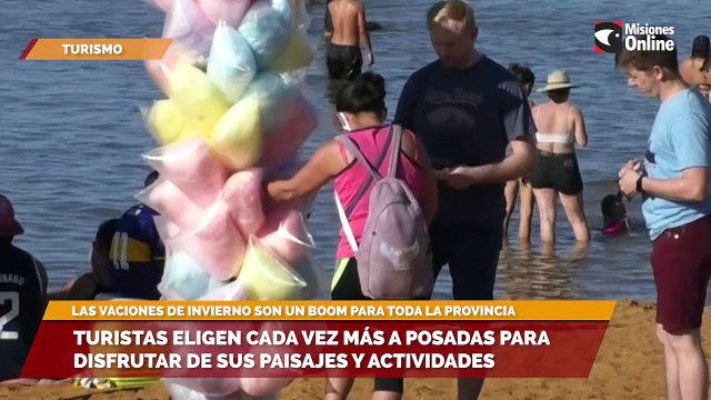 Turistas eligen cada vez más a Posadas para disfrutar de sus paisajes y actividades