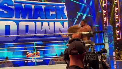 Jinder Mahal & Shanky vs. The Viking Raiders (Erik & Ivar) | 2022.07.22