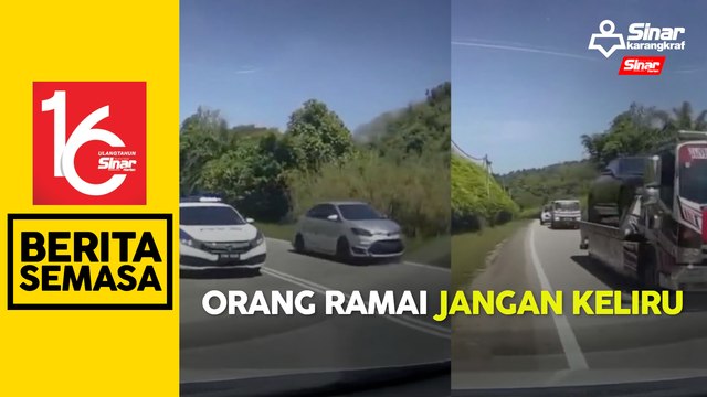 Potong garis berkembar, polis sahkan ada arahan bertugas