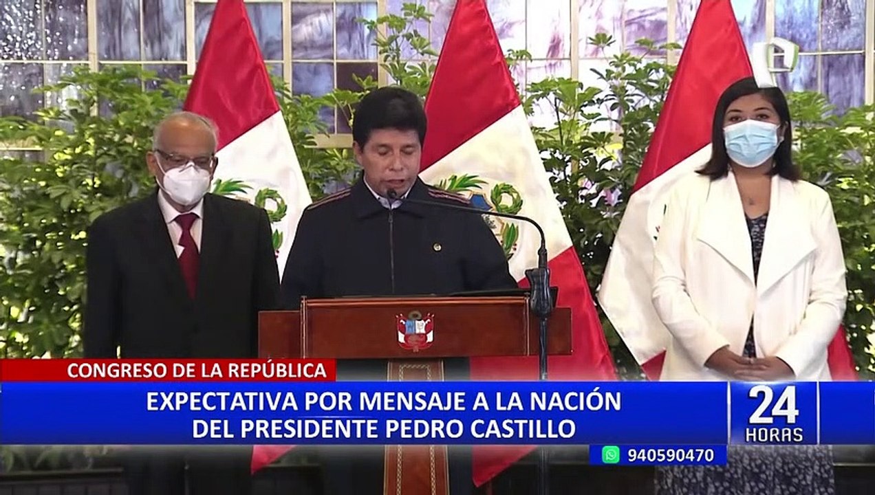 Jorge Montoya sobre mensaje a la Nación de Pedro Castillo: “Espero recapacite” y renuncie