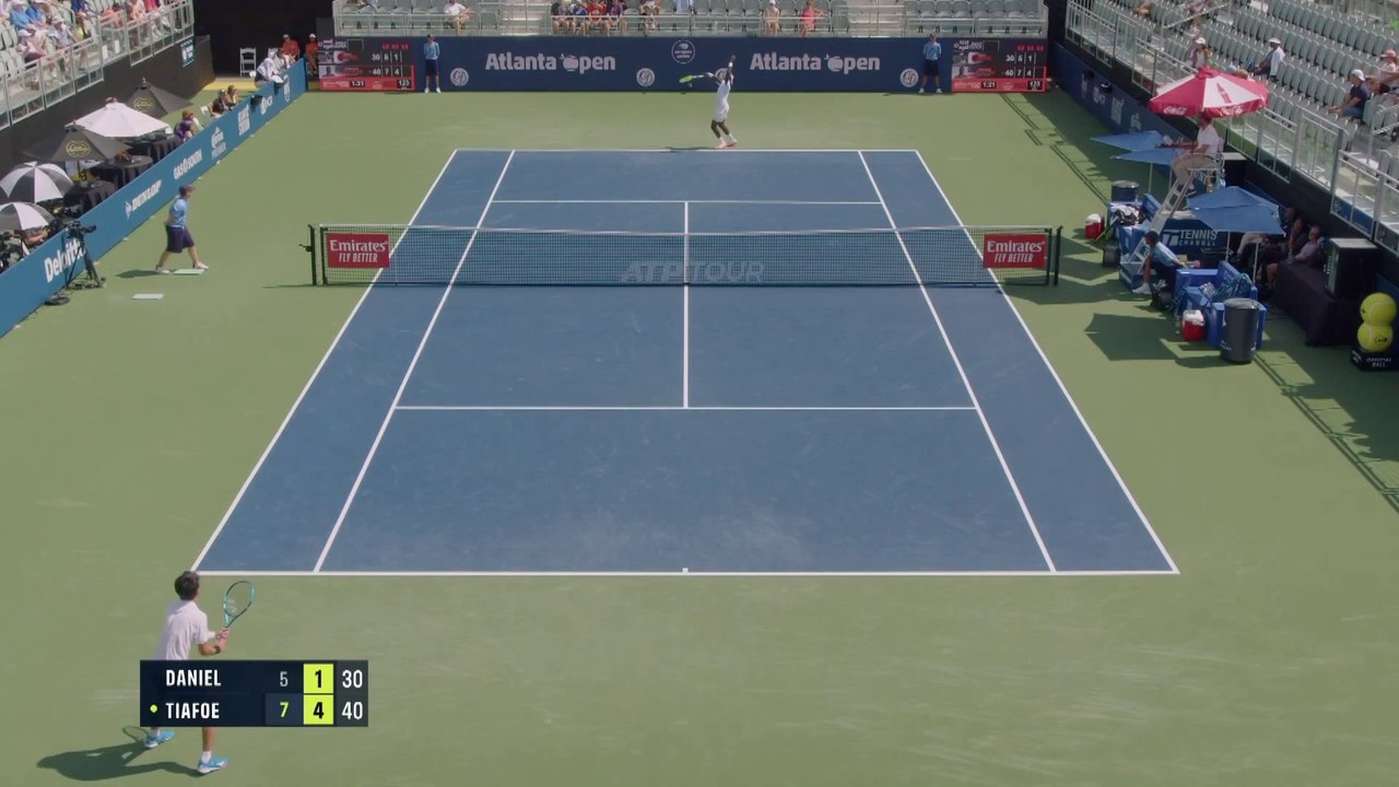 Tiafoe v Daniel | ATP Atlanta | Match Highlights
