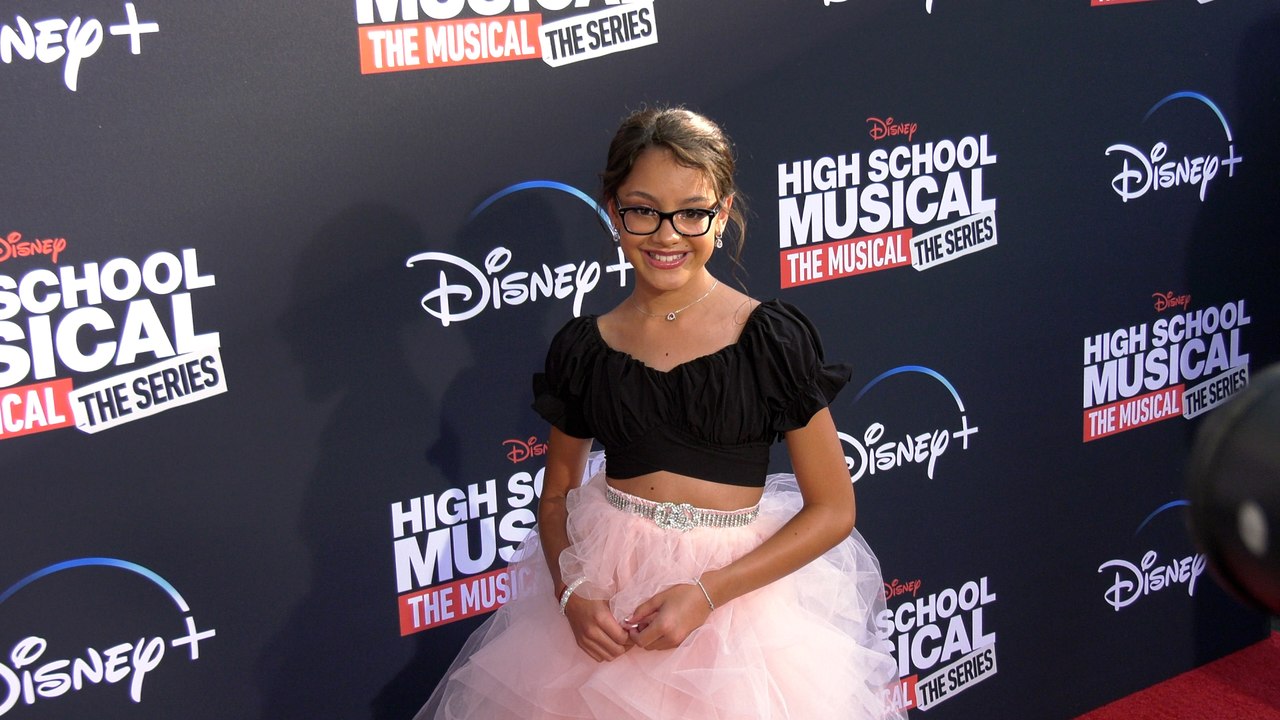 Liamani Segura "High School Musical: The Musical: The Series" Season 3 Red Carpet Premiere