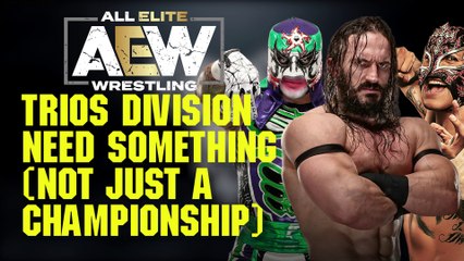 How to FIX AEW's TRIOS DIVISION before CHAMPIONS are CROWNED