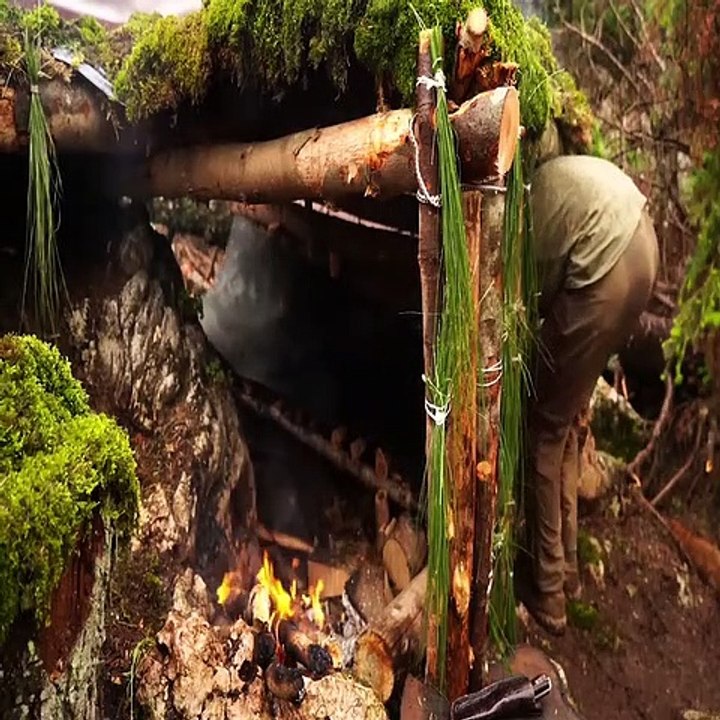 3 days camping in heavy rain - Stormy! ASMR