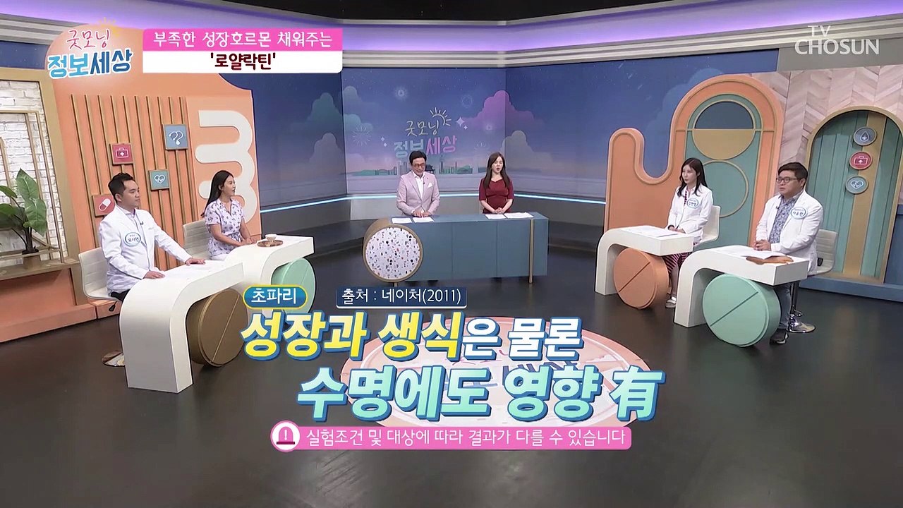 ✦로열젤리✦ 노화 세포 복구 및 각종 질병 예방 TV CHOSUN 220728 방송