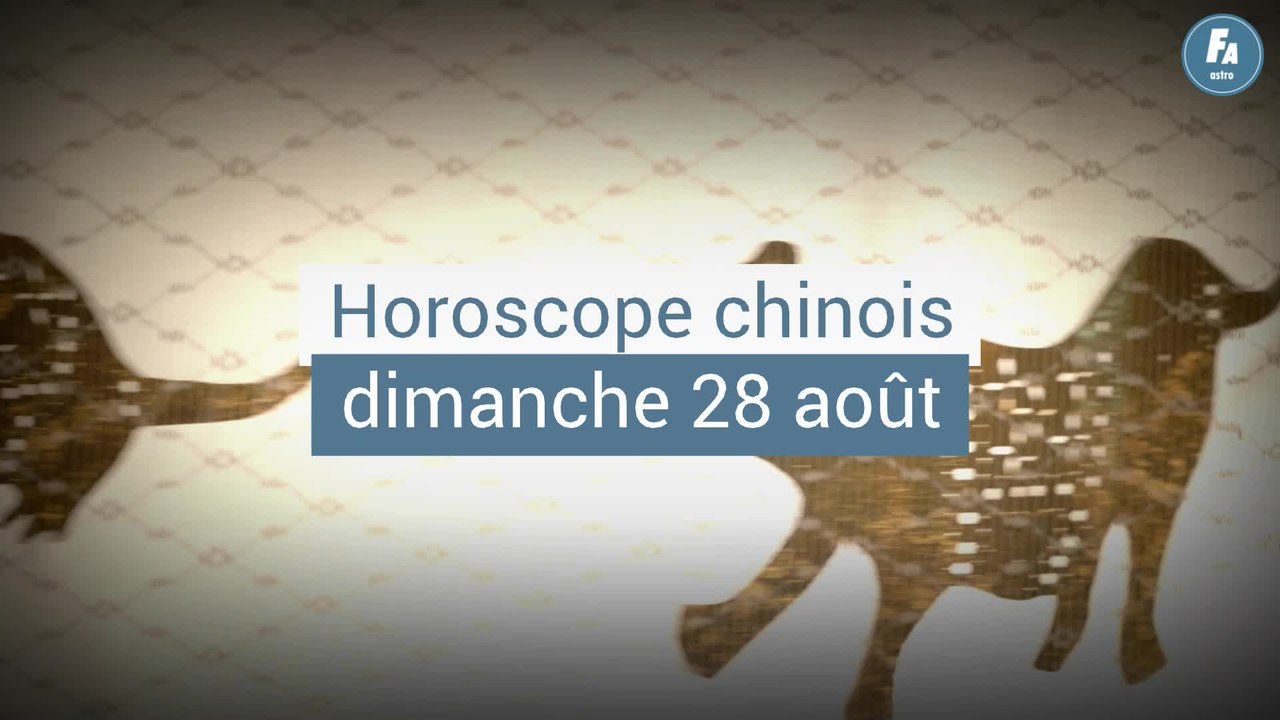 FEMME ACTUELLE - Horoscope chinois du jour, du dimanche 28 août 2022, le Bœuf d'Eau