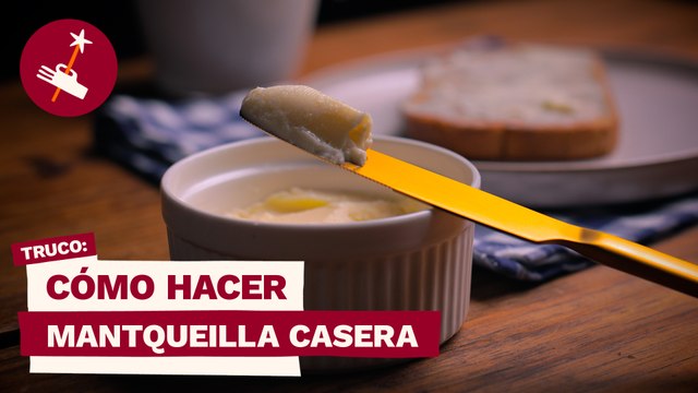 Truco - Como hacer mantequilla casera