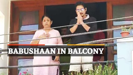 Exclusive: What Babushaan Said During Public Appearance Today From His Balcony