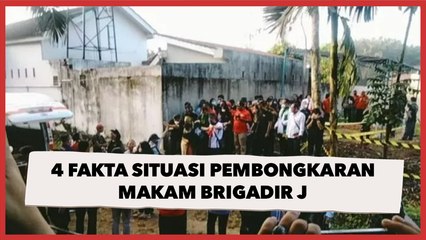 4 Fakta Situasi Pembongkaran Makam Brigadir J, Sang Ibu Menangis Histeris