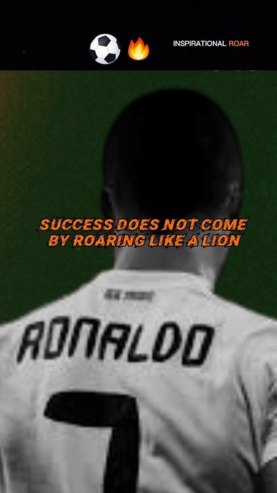 Christiano Ronaldo Lionel Messi  football Inspired motivational speech