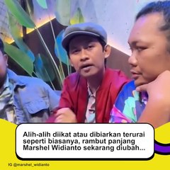 Ditolak Celine Evangelista, Marshel Widianto Rombak Gaya Rambut: Manglingi Abis!