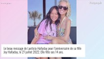 Joy Hallyday : Le beau message de Laeticia pour ses 14 ans, et les conseils de son défunt papa dévoilés