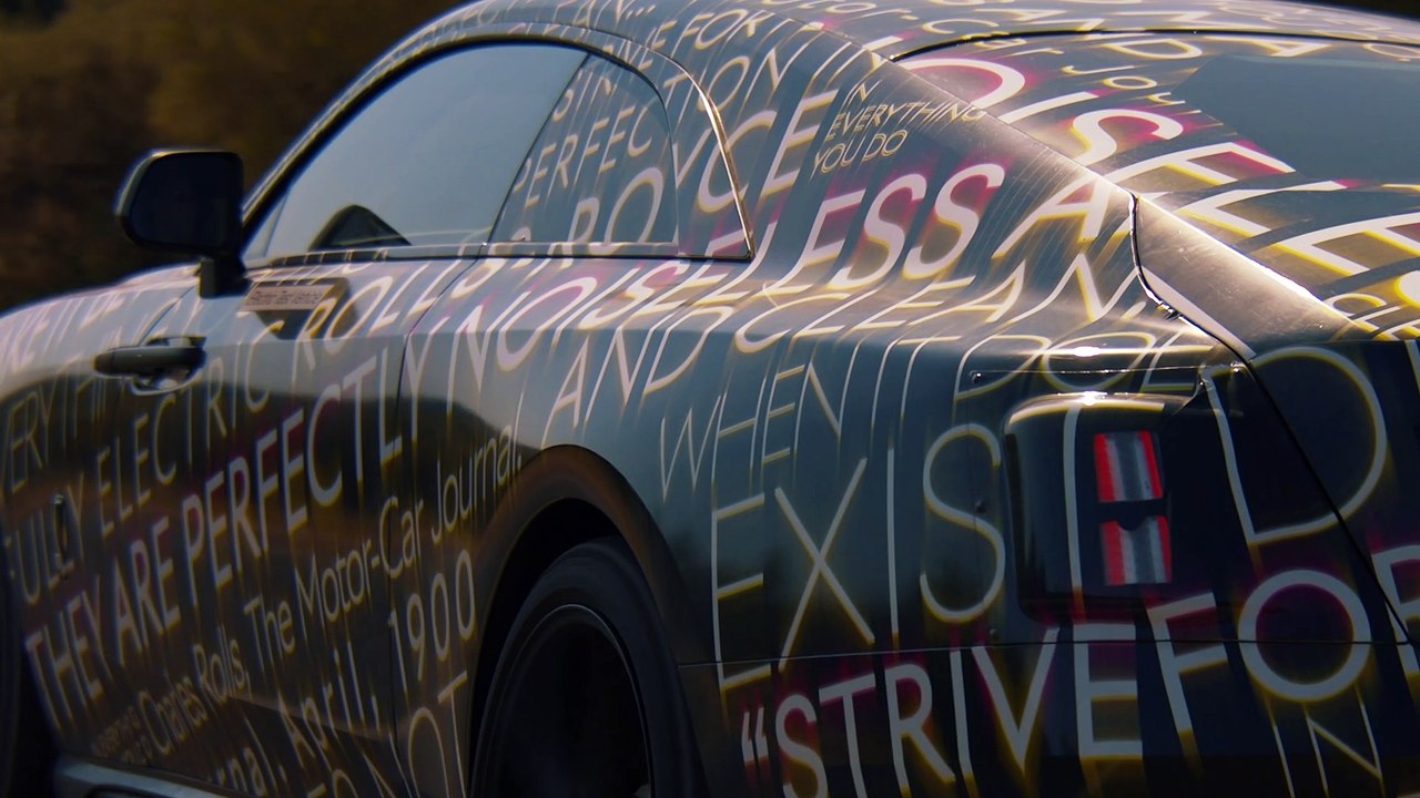 Rolls-Royce Spectre pictured testing in the sunshine on latest leg of proving programme