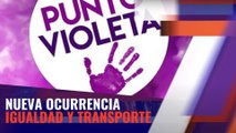 La última ocurrencia de Igualdad y Transportes: los puntos violeta para que las mujeres se sientan seguras
