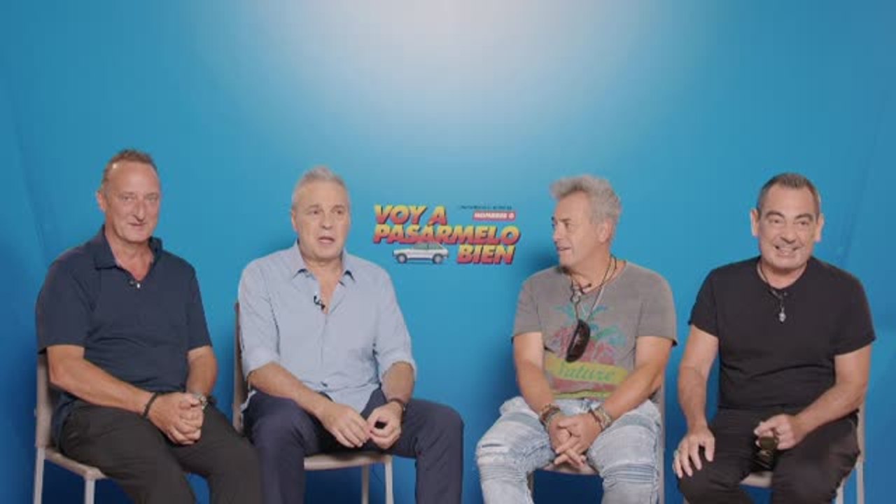 'Voy a pasármelo bien' la comedia con banda sonora de Hombres G