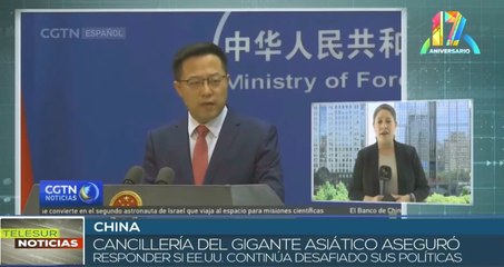 China y EE.UU. continúan en crecientes tensiones políticas