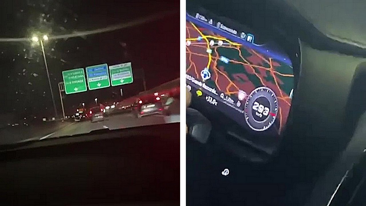 Ils se filment au moment du crash de leur Audi R8 à 293 Km/h sur une route chargée