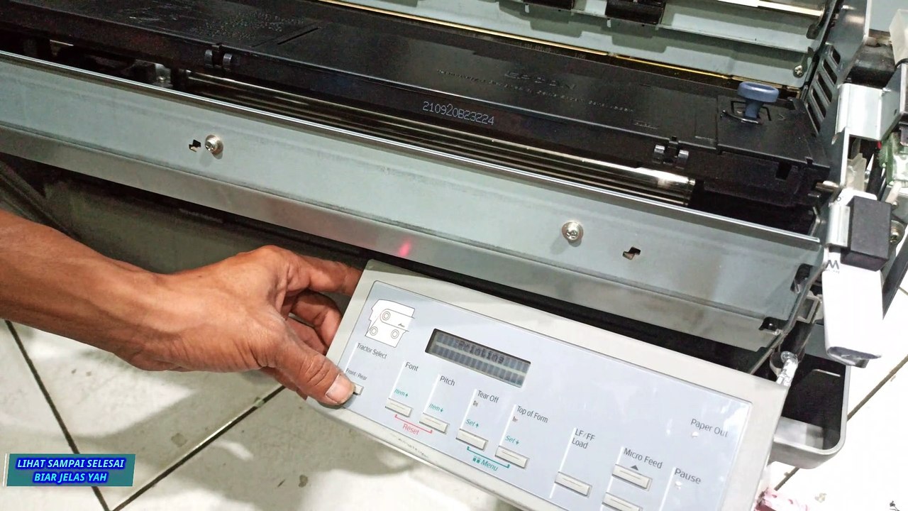 Cek Dfx 9000 Tidak Bisa Tarik Kertas1