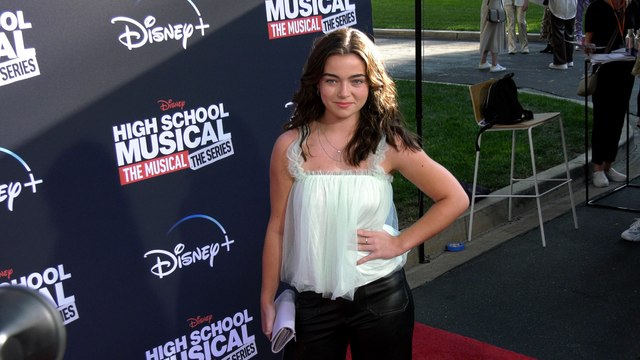 Taegen Burns High School Musical: The Musical: The Series Season 3 Red Carpet Premiere