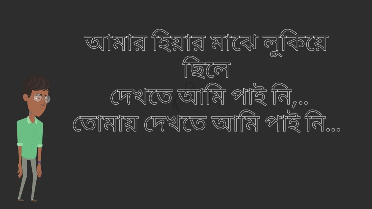 Amar Hiyar Majhe Lukiye Chile Lyrics - Rabindra Sangeet
