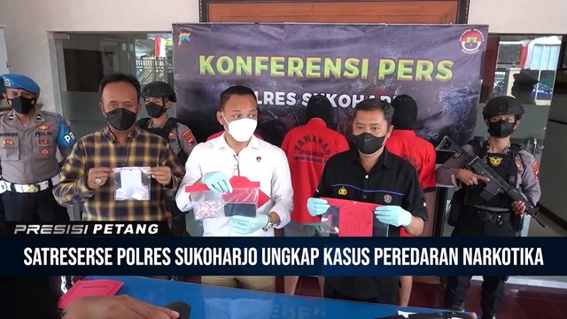 Satres Narkoba Polres Sukoharjo Berhasil Bekuk 3 Pelaku Penyalahgunaan Narkotika