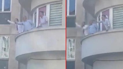 Türk-İş üyeleri, kapılarına çelenk bırakan protestocu işçilere el hareketi yapıp küfretti