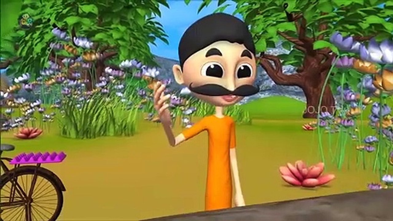 Eggs Seller on Cycle Hindi Kahaniya | 3D Moral Stories for Kids JOJO TV