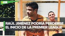 Raúl Jiménez será baja con Wolves por una lesión en la rodilla