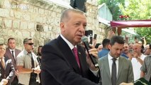 Cumhurbaşkanı Erdoğan, Hacı Nimet Kaya'nın cenaze namazına katıldı