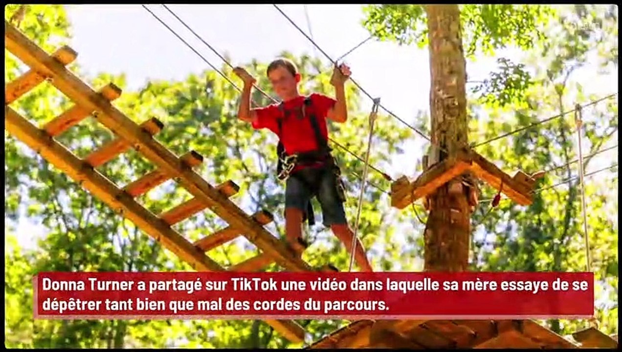 Une grand-mère reste bloquée dans un parcours d’accrobranche !