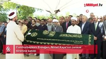 Cumhurbaşkanı Erdoğan, Nimet Kaya'nın cenaze törenine katıldı