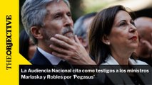 La Audiencia Nacional cita como testigos a los ministros Marlaska y Robles por 'Pegasus'