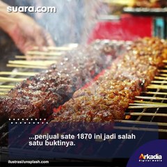 Ramai Soal Foto Penjual Sate Jadul, Warganet: Udah Pakai Bumbu Kacang Belum?