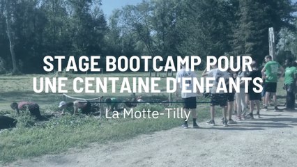 Stage bootcamp pour une centaine d'enfants
