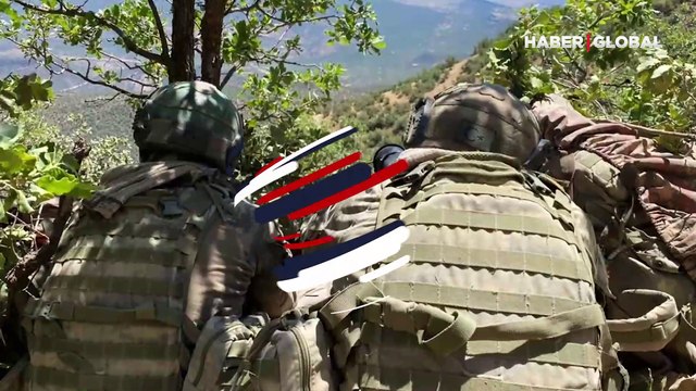Milli Savunma Bakanlığı Pençe-Kilit Operasyonu'ndan görüntüler paylaştı