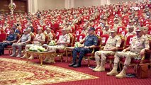 الفريق أول محمد زكى يلتقى عددًا من قادة وضباط القوات المسلحة المعينين لتولى الوظائف القيادية