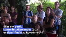 Euro: les supporteurs des Bleues déçus par l'élimination en demi-finale