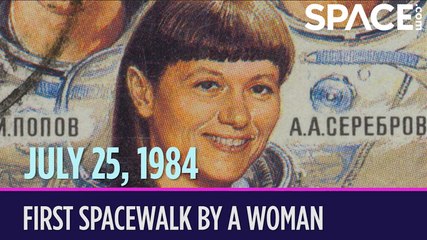 OTD in Space – July 25: First Spacewalk by a Woman