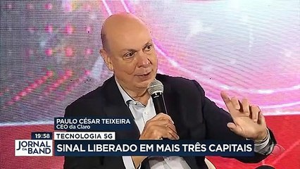 Sinal 5g é liberado em mais três capitais