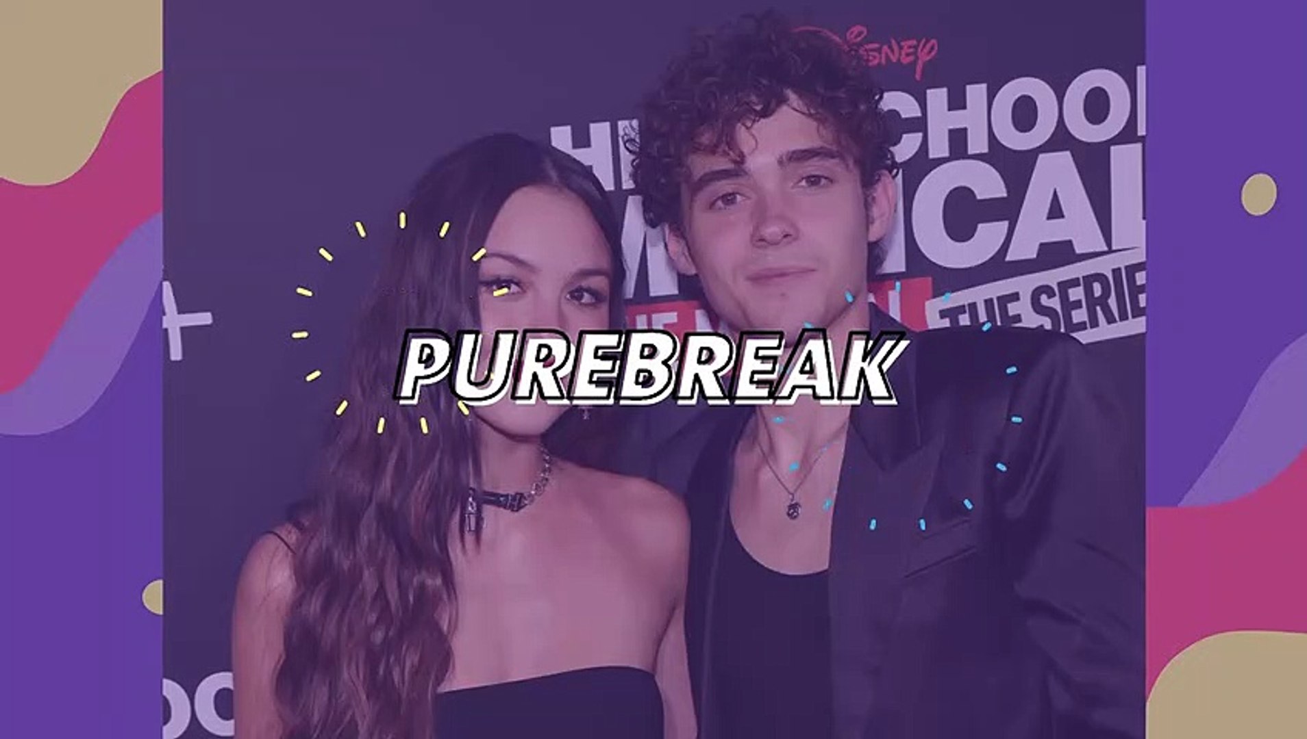 ⁣Olivia Rodrigo posa com ex, Joshua Bassett, em evento de