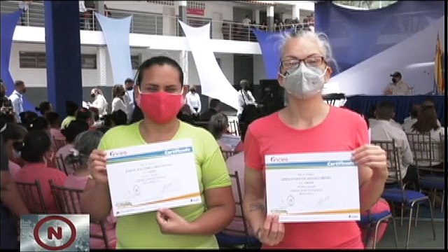 Inces entrega certificados de saberes a privados de libertad en aras de mejoras su calidad de vida