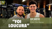 Gui Santos encontrou Stephen Curry: 'ele sabia meu nome'