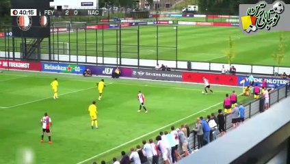 گل علیرضا جهانبخش در بازی دوستانه فاینورد و ناک‌بردا