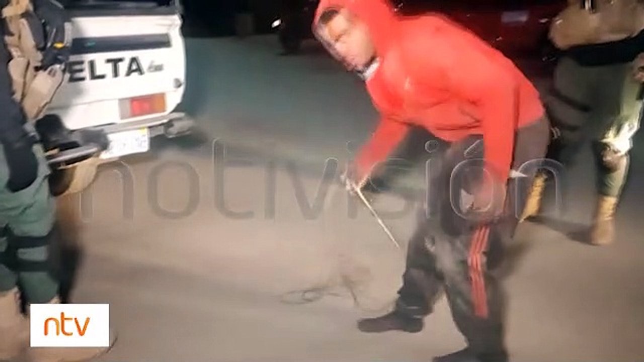 Colombiano detenido