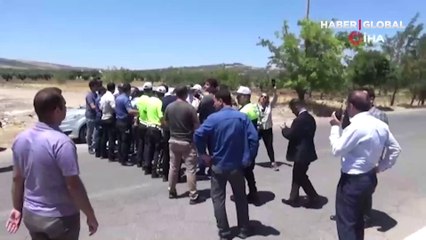 Zafer Partisi Genel Başkanı Ümit Özdağ Kilis’te sınır hattına yürüdü