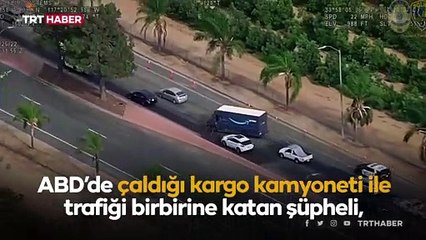 ABD'de film gibi kovalamaca