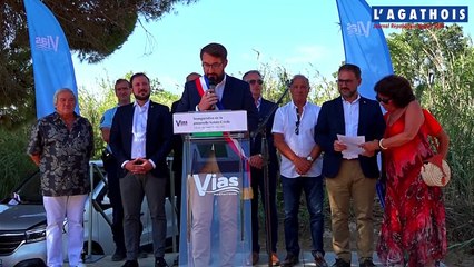 L'intégralité du discours de Jordan Dartier pour l'inauguration de la passerelle Sainte-Cécile