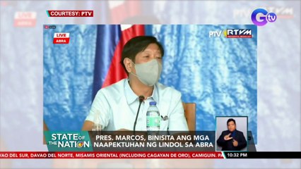 Pres. Marcos, binisita ang mga naapektuhan ng lindol sa Abra | SONA